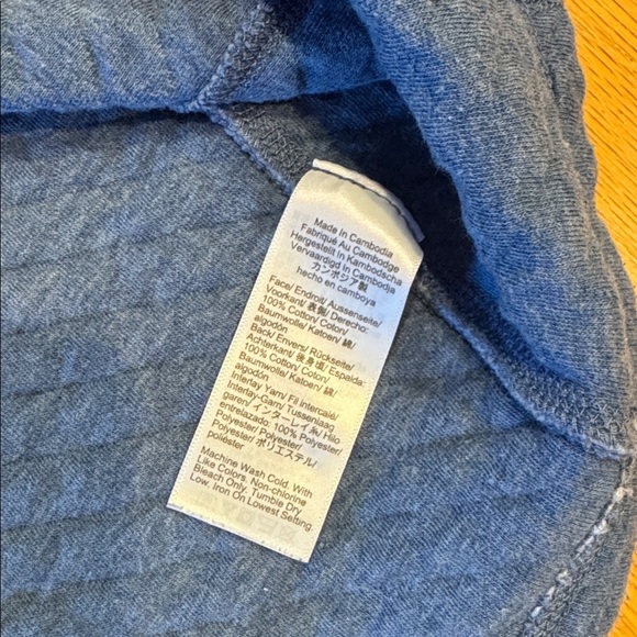 JCrew | Quarter Zip Quilted Sweater | women’s size S - Picture 3 of 4